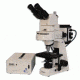 Meiji Techno Halogen Ergonomic Trinocular Epi-Fluorescence Biological Microscope, BEIGE, LARGE MT6300EH