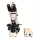 Meiji Techno Halogen Trino Incident,Transmitted Light BF Metallurgical Microscope, BEIGE, LARGE MT8100