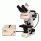 Meiji Techno Halogen Trinocular Epi-Fluorescence Biological Microscope, BEIGE, LARGE MT6300H