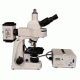 Meiji Techno Halogen Trinocular Epi-Fluorescence Biological Microscope, BEIGE, LARGE MT6300H