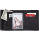 Mercury Tactical Bi-Fold Wallet w/ ID Pocket, Black, MRC1210-BK