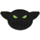 Merica Life Blacksheep Warrior PVC Patch, Glow in Dark Face Black, 2.75 x 1.4, BS-GLOW