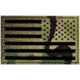 Merica Life Reflective Fabric US Flag Reverse Patch, Multi-Cam, 3 x 2, REF-MC-FLAG-REV