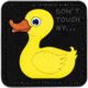 Merica Life Tactical Rubber Duck, Dont Touch My Duck PVC Patch, Gray/Yellow, 2.2 x 2.2, DTMD
