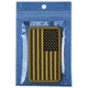 Merica Life US Flag Forward PVC Patch, Coyote, 3 x 2, USFLAG-FORW-COY