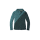 Smartwool Merino 250 Asym Top-Women's, Mediterranean Green, Extra Small, SW015109A19-XS