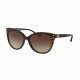 Michael Kors JAN MK2045 Sunglasses 300613-55 - Dark Tortoise Acetate Frame, Brown Gradient Lenses