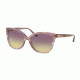 Michael Kors JAN MK2045 Sunglasses 323370-55 - Purple-Floral Frame, Purple Yellow Gradient Lenses