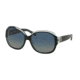 Michael Kors KAUAI MK6004 Sunglasses 30011H-59 - Black/Blue Frame, Blue Green Polarized Lenses