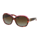 Michael Kors KAUAI MK6004 Sunglasses 3003T5-59 - Tortoise/Pink/Purple Frame, Brown Gradient Polarized Lenses