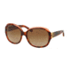 Michael Kors KAUAI MK6004 Sunglasses 300413-59 - Tortoise/Pink/Yellow Frame, Brown Gradient Lenses