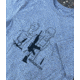 Miculek American Gothic T-Shirt, 3XL, Heather Grey, TEE-AMERGOTH-3XL