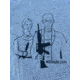Miculek American Gothic T-Shirt, 3XL, Heather Grey, TEE-AMERGOTH-3XL