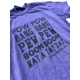Miculek Pew Pew T-Shirt, Small, Heather Purple, TEE-PEW-SMALL-PU