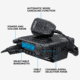 Midland Radio 50 Watt Micro Mobile GMRS Radio, 1408727