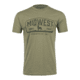 Midwest Industries Tree Line T-Shirt, Light Olive Heather, Large, MI-TEE-TREELINE-LARGE