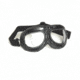 MIL-TEC British Raf Style Aviator Goggles, Black, Adjustable, 15610102