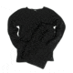 MIL-TEC Round Neck Fleece Underwear Sets - Men's, Black, 3XL, 11221002-907