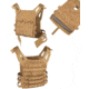 MIL-TEC Gen II Plate Carrier, Coyote, OSFM, 13463205
