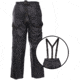 MIL-TEC Thermal Pants w/ Suspenders - Mens, Dark Blue, Small, 11325003-902