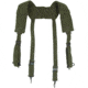 Military Surplus Belgium M56 Cotton Field Suspenders Used, Olive Drab, Adjustable, 91351610