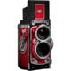 Minox Digital Camera DCC Rolleiflex AF 5.0 italien red