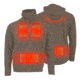 Mobile Warming 7.4V Heated Agarics Performance Pullover Jacket - Mens, Morel, 2XL, MWMJ30340721