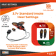 Mobile Warming Standard Heated Insoles, Black, Medium, MWUS08010320