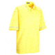 MOCEAN Short Sleeve Reflective Tech Polo, Yellow - 0401-YEL-L