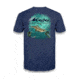 Mojo Sportswear Company Eel Assault Cobia Scene Short Sleeve Pocket T- Shirt - Mens, Nautical Navy, 2XL, NTCN - 2XL - MSCSST
