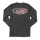 Mojo Sportswear Company Patriot Crest Tee LS - Mens, Octopus Ink, Medium, OCTIN - M - MPCT LS