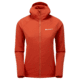 Montane Fireball Lite Hoodie - Womens, Saffron Red, Medium, FFILHSAFM15