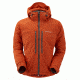 Montane Flux Jacket - Men's- Burnt Orange/Deep Red-Medium