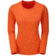 Montane Mono Long Sleeve T-Shirt - Womens, Paprika, Extra Small, FMNLSPAPA09