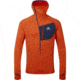 Mountain Equipment Eclipse Hooded Zip Tee - Mens, Magma/Medieval, Small, ME-005727-S-Ma-Me