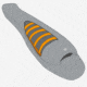 Mountain Equipment Helium 800 Sleeping Bag, Cosmos, Left Zip, Regular, ME-003531-ME-01286-LZ