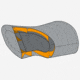 Mountain Equipment Helium 800 Sleeping Bag, Cosmos, Left Zip, Regular, ME-003531-ME-01286-LZ