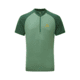 Mountain Equipment Nava Short Sleeve Zip T - Mens, Sage/Fern, 2XL, 01813 Sage/FernXXL