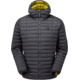 Mountain Equipment Particle Hooded Jacket - Mens, Anvil/Obsidian, Extra Large, ME-006481-XL-An-Ob