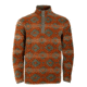 Mountain Khakis Col Printed Quarter Snap Classic Fit - Mens, Clay, XL, P10803CLAYXL