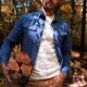 Mountain Khakis Hamilton Chamois Shirt Relaxed Fit - Mens, Faded Indigo, XL, K99409FADED INDIGOXL
