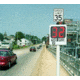 Laser Atlanta Speed Monitor F for pole mounting, solar power version, standard package MPHSMFSOL
