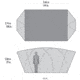 MSR H.U.B. Tent, Orange, 13111