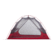 MSR Zoic 4 Tent, Red, 13126
