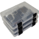 Mtm In-safe Handgun Storage Case 9'' Clear Smoke 3-pack