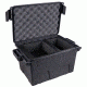 MTM Tactical Pistol Handgun Case 4 gun, Dark Grey, TPC4