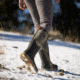 Muck Boots Arctic Sport II Tall - Womens, Dark Olive/Herringbone, 6, AS2T-3TW-GRN-060