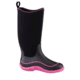 Muck Boots Hale Multi-Season Boot - Womens, Black/Hot Pink, 5, HAW-404-PNK-050