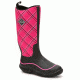 Muck Boots Hale Rubber Boot - Women's-Pink Plaid-Medium-10