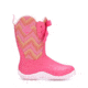 Muck Boots Halo Prints Boot - Kids, Pink Chevron, 6, KHL-4WAV-PNK-060